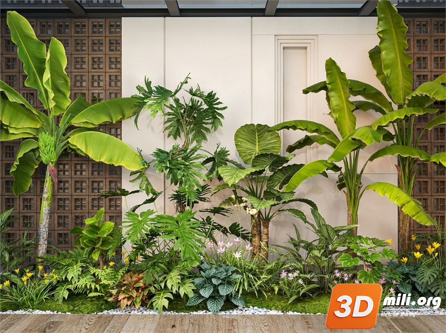 Mini Garden Skp Files 